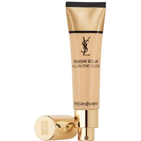 ysl glow foundation almond swatches